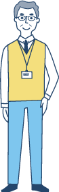 50代男性　主事